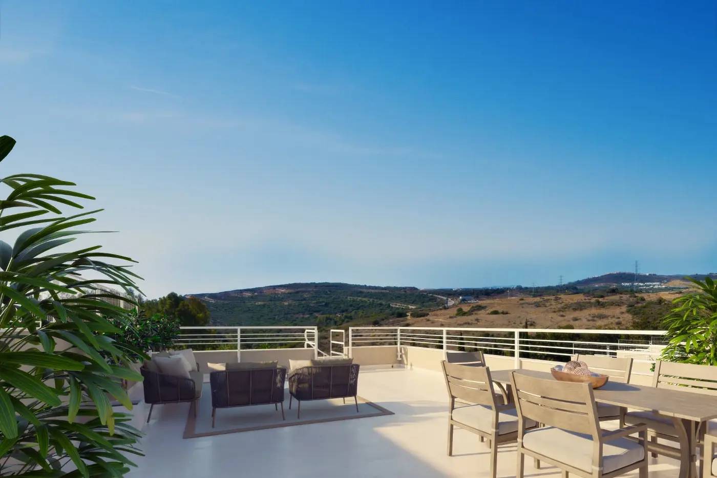 Apartamenty i penthousy z widokiem na pole golfowe w Estepona Golf — Estepona, Hiszpania (zdjęcie 16 z 25)