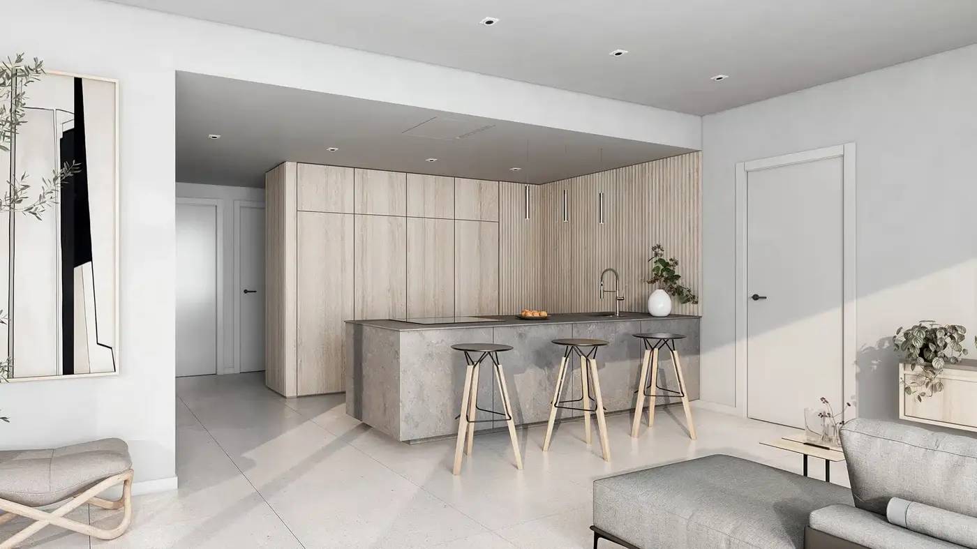 Apartamenty z prywatnymi basenami i widokiem na morze w Manilvie — Manilva, Hiszpania (zdjęcie 17 z 19)