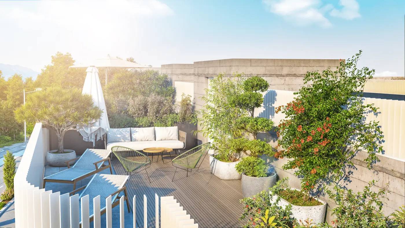 Apartamenty z widokiem na Sierra Bermeja i Morze Śródziemne w Esteponie — Estepona, Hiszpania