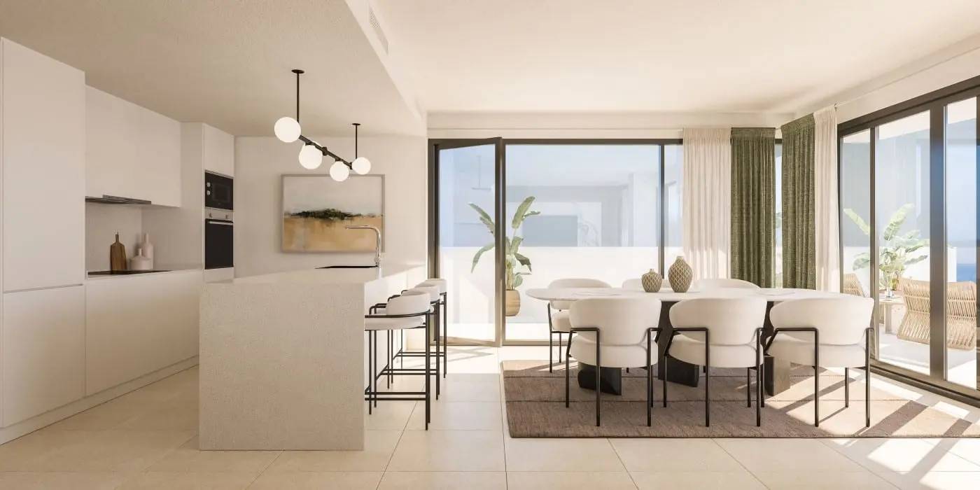 Nowoczesne apartamenty i penthousy z widokiem na morze w Manilvie — Manilva, Hiszpania (zdjęcie 7 z 12)