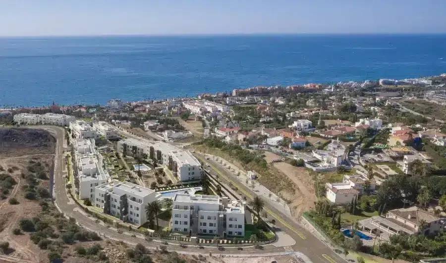Nowoczesne  apartamenty z widokiem na góry i morze — Estepona, Hiszpania (zdjęcie 3 z 27)