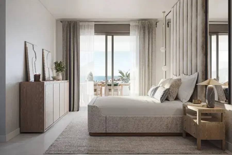 Nowoczesne  apartamenty z widokiem na góry i morze — Estepona, Hiszpania (zdjęcie 8 z 27)