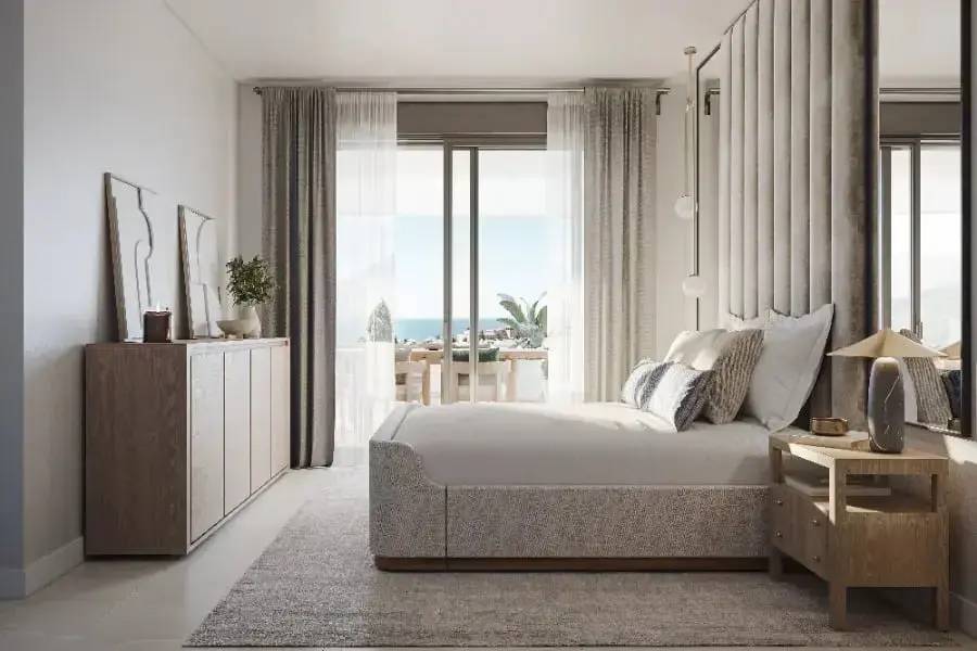 Nowoczesne  apartamenty z widokiem na góry i morze — Estepona, Hiszpania (zdjęcie 9 z 27)