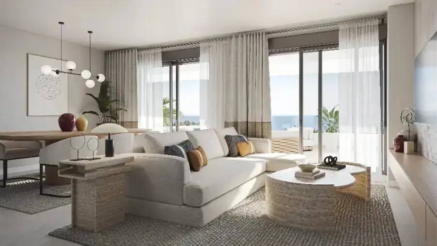Nowoczesne  apartamenty z widokiem na góry i morze — Estepona, Hiszpania (zdjęcie 14 z 27)