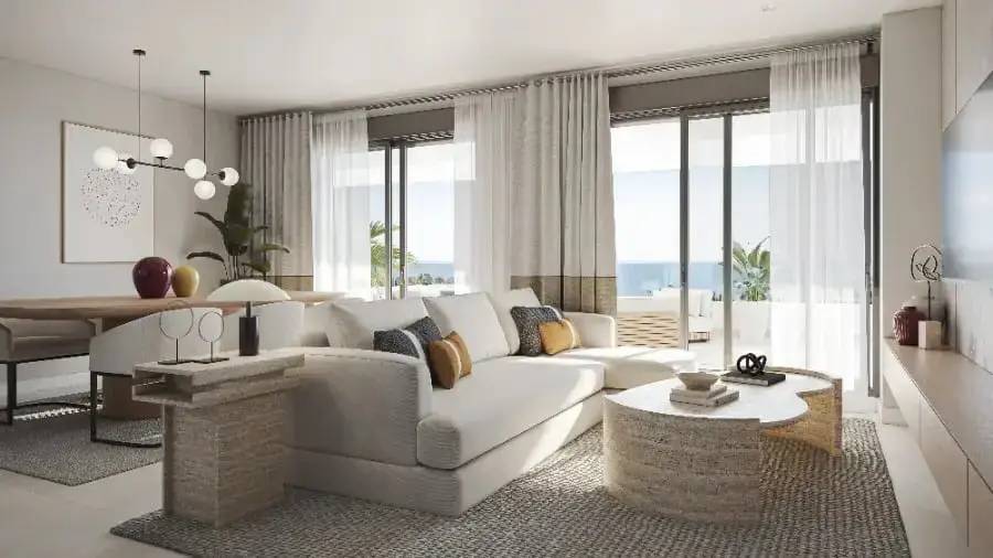 Nowoczesne  apartamenty z widokiem na góry i morze — Estepona, Hiszpania (zdjęcie 15 z 27)