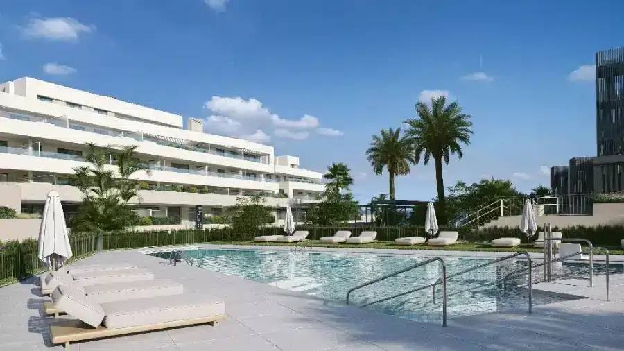 Nowoczesne  apartamenty z widokiem na góry i morze — Estepona, Hiszpania (zdjęcie 16 z 27)