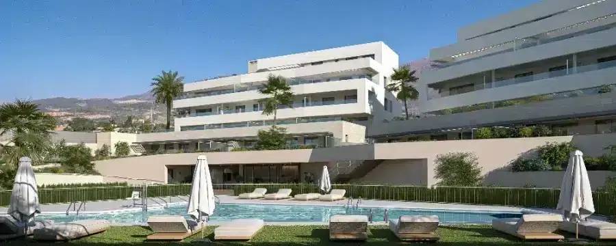 Nowoczesne  apartamenty z widokiem na góry i morze — Estepona, Hiszpania (zdjęcie 19 z 27)