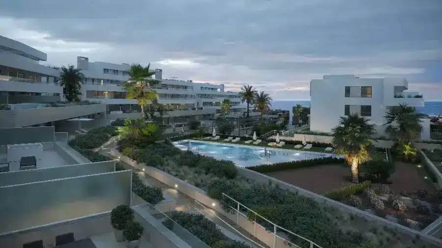 Nowoczesne  apartamenty z widokiem na góry i morze — Estepona, Hiszpania (zdjęcie 20 z 27)
