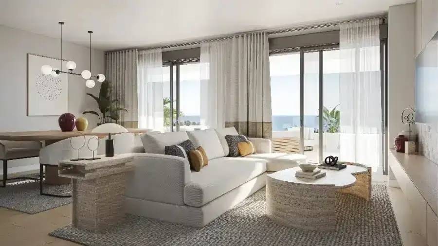 Nowoczesne  apartamenty z widokiem na góry i morze — Estepona, Hiszpania (zdjęcie 21 z 27)