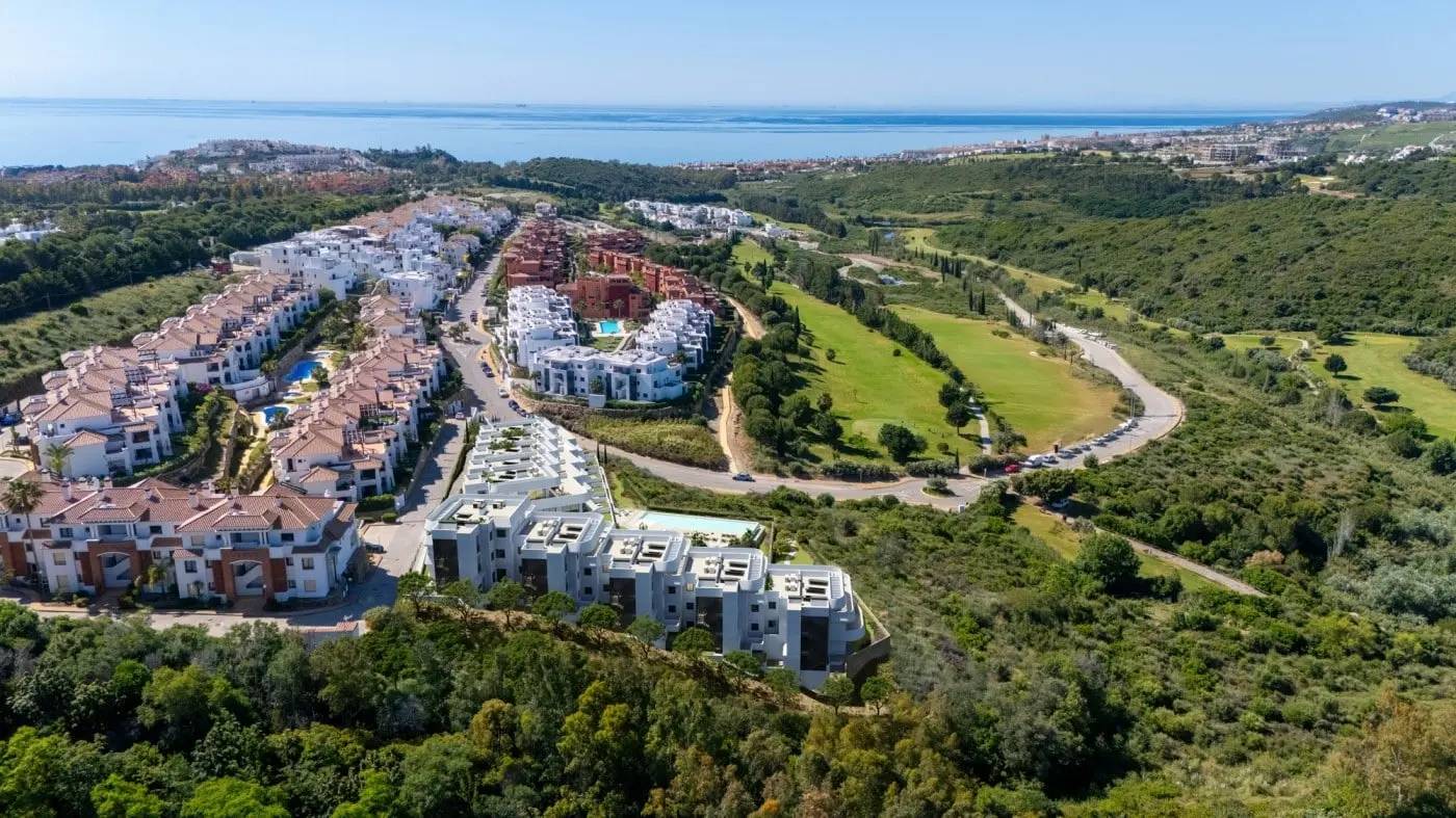Piękne  apartamenty z widokiem na pole golfowe i morze — Casares, Hiszpania (zdjęcie 3 z 19)