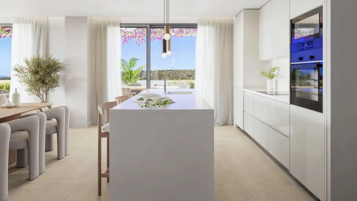 Piękne  apartamenty z widokiem na pole golfowe i morze — Casares, Hiszpania (zdjęcie 17 z 19)