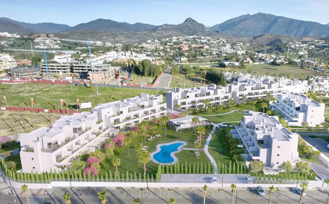 Piękne, eleganckie apartamenty na Nowej Złotej Mili w Esteponie — Estepona, Hiszpania (zdjęcie 4 z 41)