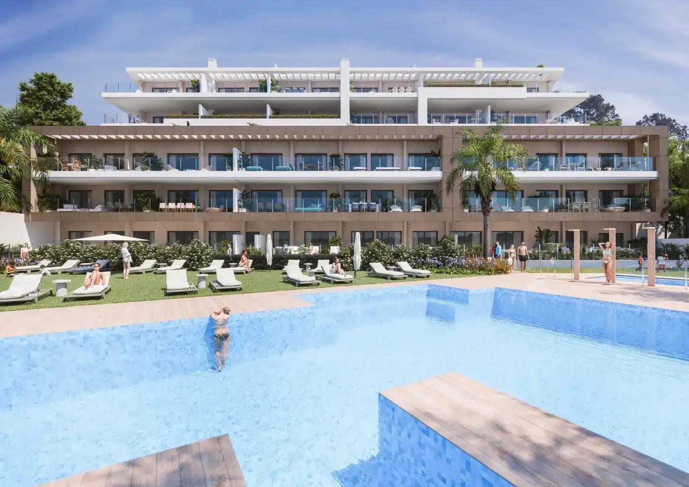 Piękne apartamenty i penthousy z widokiem na morze w Selwo — Estepona, Hiszpania (zdjęcie 5 z 5)