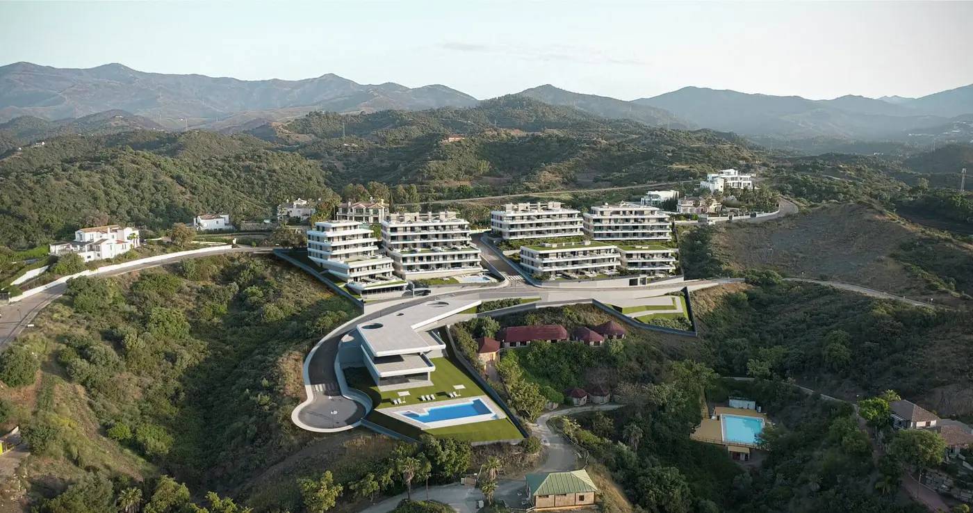 Luksusowe  apartamenty i penthousy z widokiem na morze — Estepona, Hiszpania (zdjęcie 3 z 12)