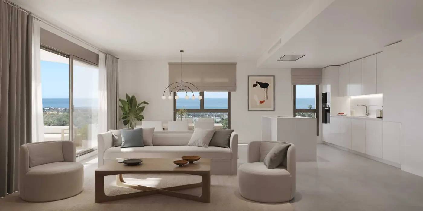 Luksusowe  apartamenty i penthousy z widokiem na morze — Estepona, Hiszpania (zdjęcie 11 z 12)
