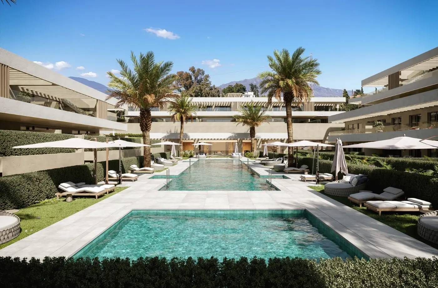 Nowoczesne  apartamenty w El Campanario — Estepona, Hiszpania