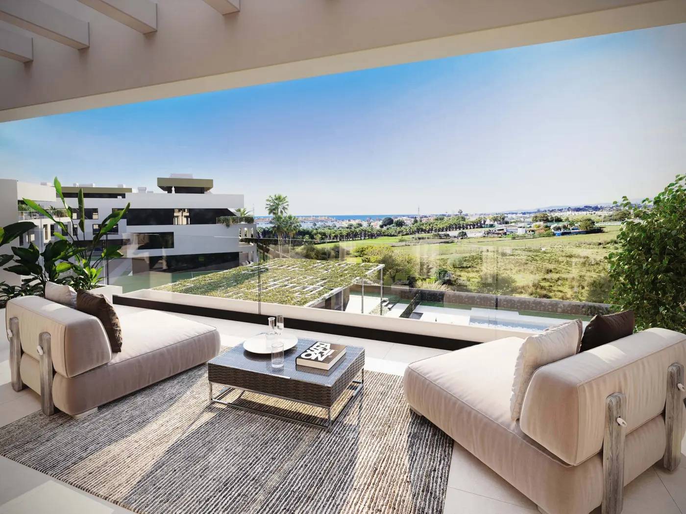 Apartamenty z widokiem na morze na Nowym Złotym Milach — Estepona, Hiszpania (zdjęcie 4 z 11)