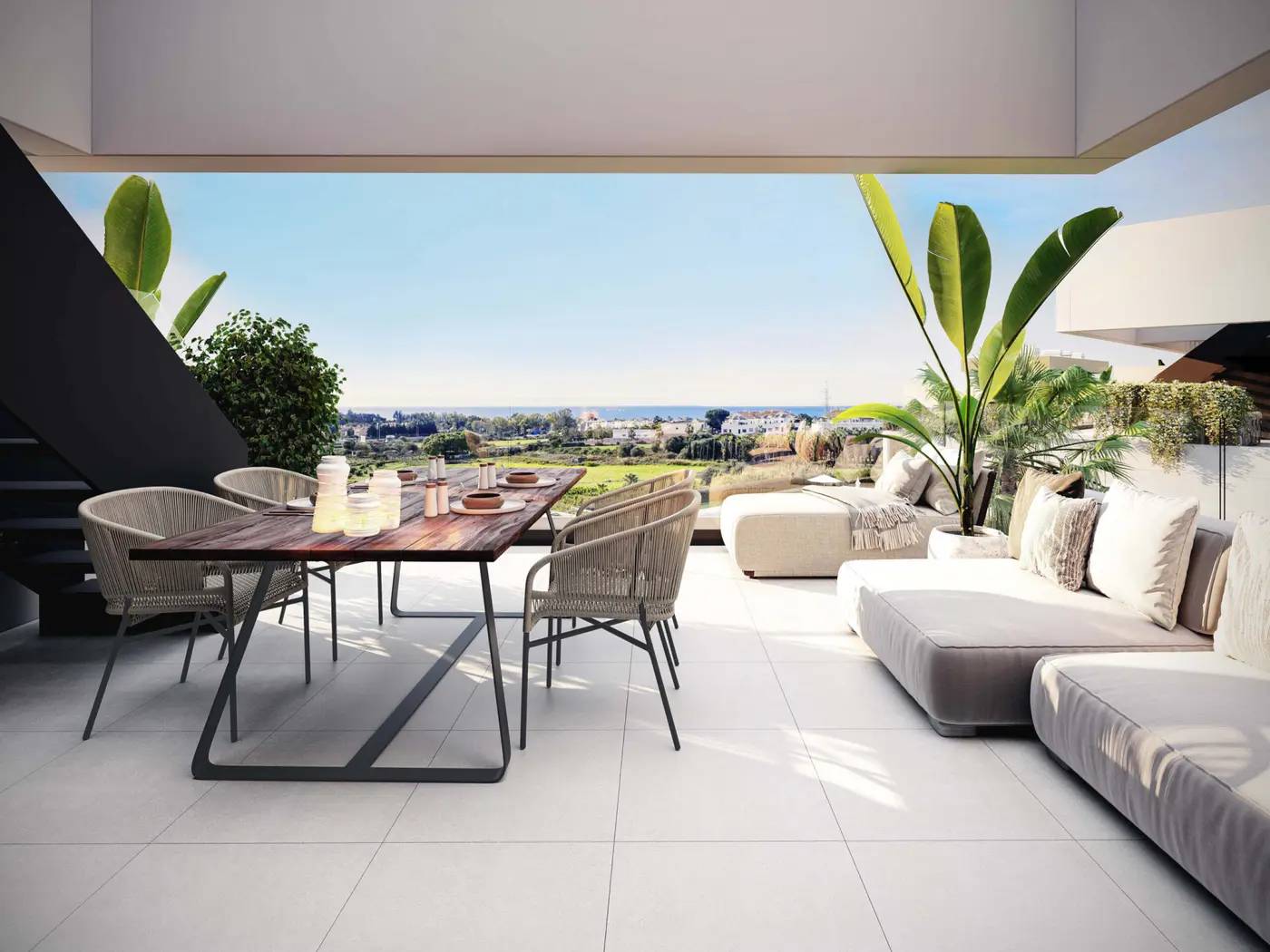 Apartamenty z widokiem na morze na Nowym Złotym Milach — Estepona, Hiszpania (zdjęcie 8 z 11)