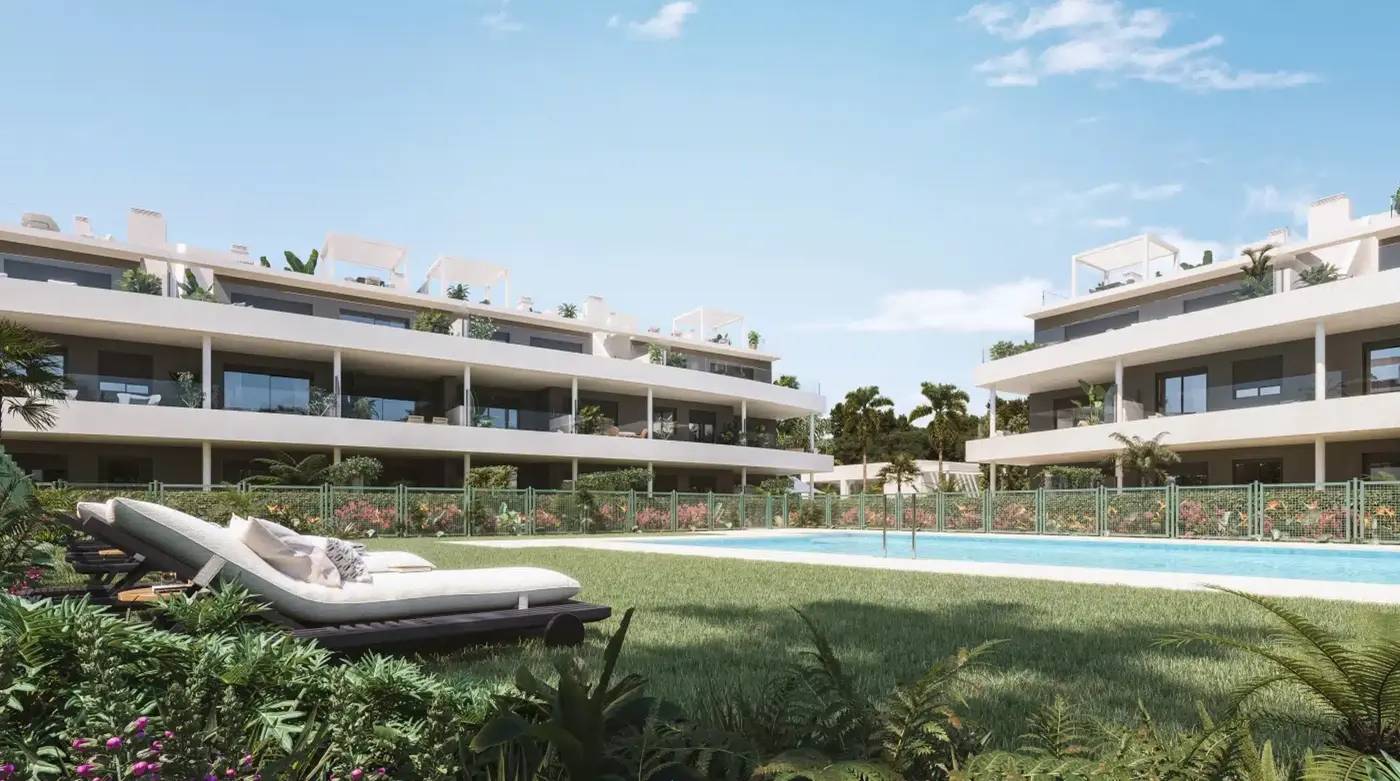 Piękne apartamenty i penthousy z widokiem na morze — Estepona, Hiszpania