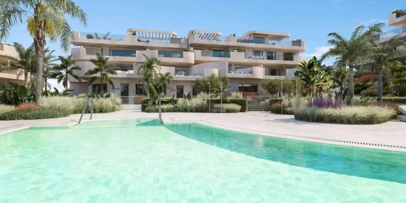 Piękne kameralne apartamenty 800 m od plaży w Esteponie — Estepona, Hiszpania (zdjęcie 5 z 14)