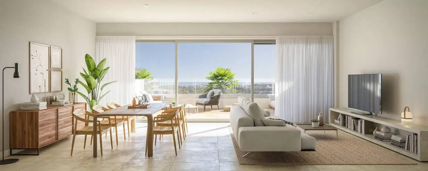 Nowoczesne Apartamenty i Penthouse z Widokiem na Morze w Esteponie — Estepona, Hiszpania (zdjęcie 4 z 9)