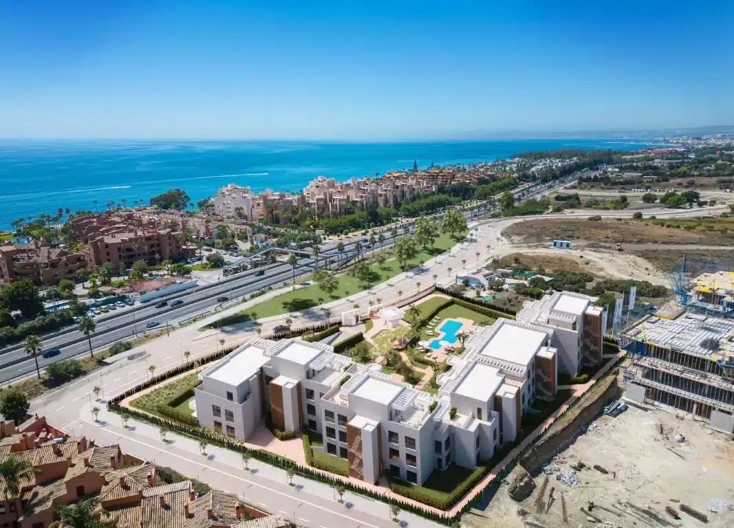 Butikowe Apartamenty i Penthouse z Basenem na New Golden Mile w Esteponie — Estepona, Hiszpania (zdjęcie 8 z 8)