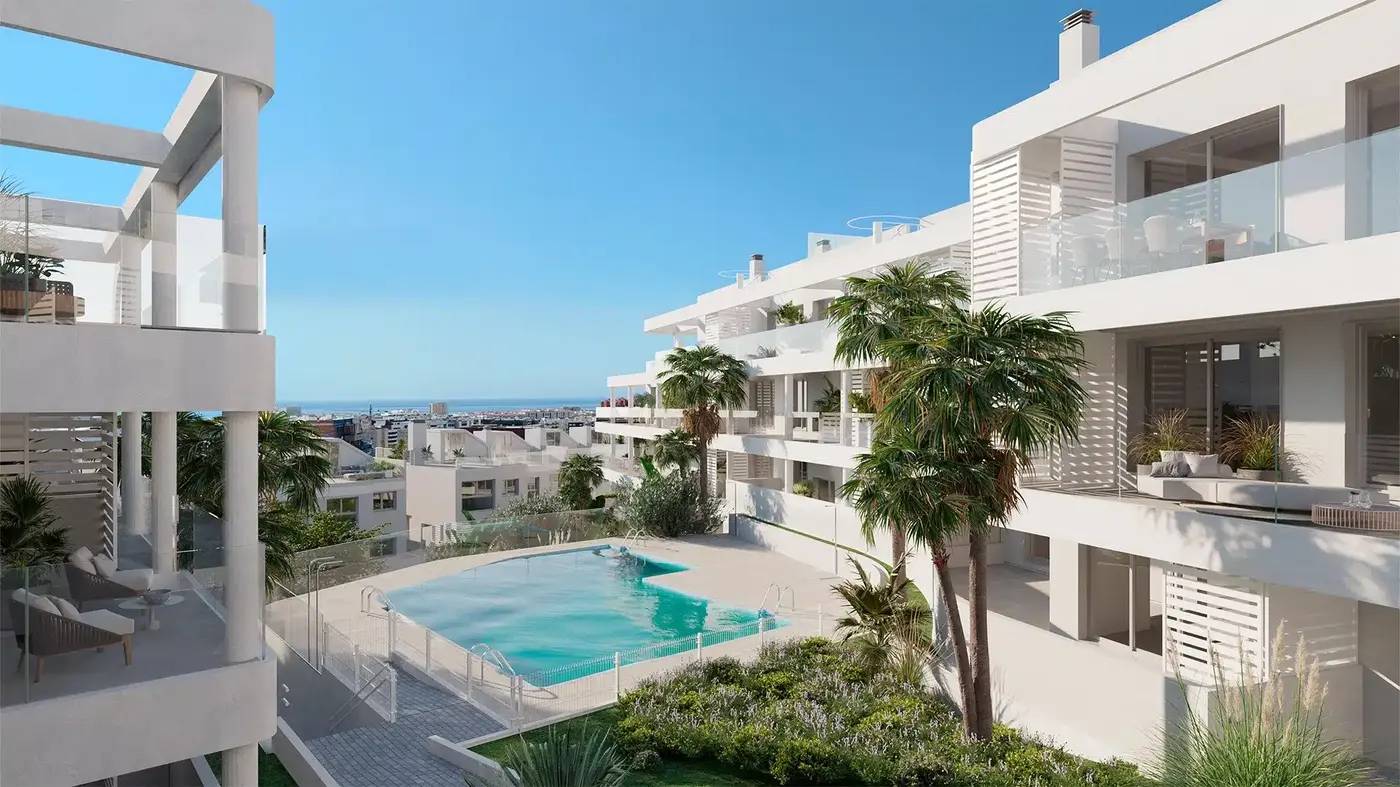 Luksusowe Apartamenty i Domy Miejskie z Widokiem na Morze w Esteponie — Estepona, Hiszpania (zdjęcie 3 z 10)