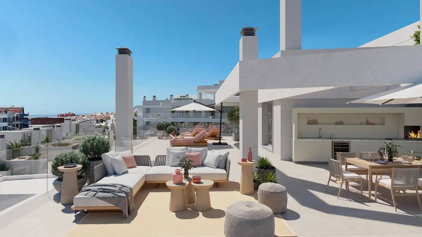 Luksusowe Apartamenty i Domy Miejskie z Widokiem na Morze w Esteponie — Estepona, Hiszpania (zdjęcie 4 z 10)