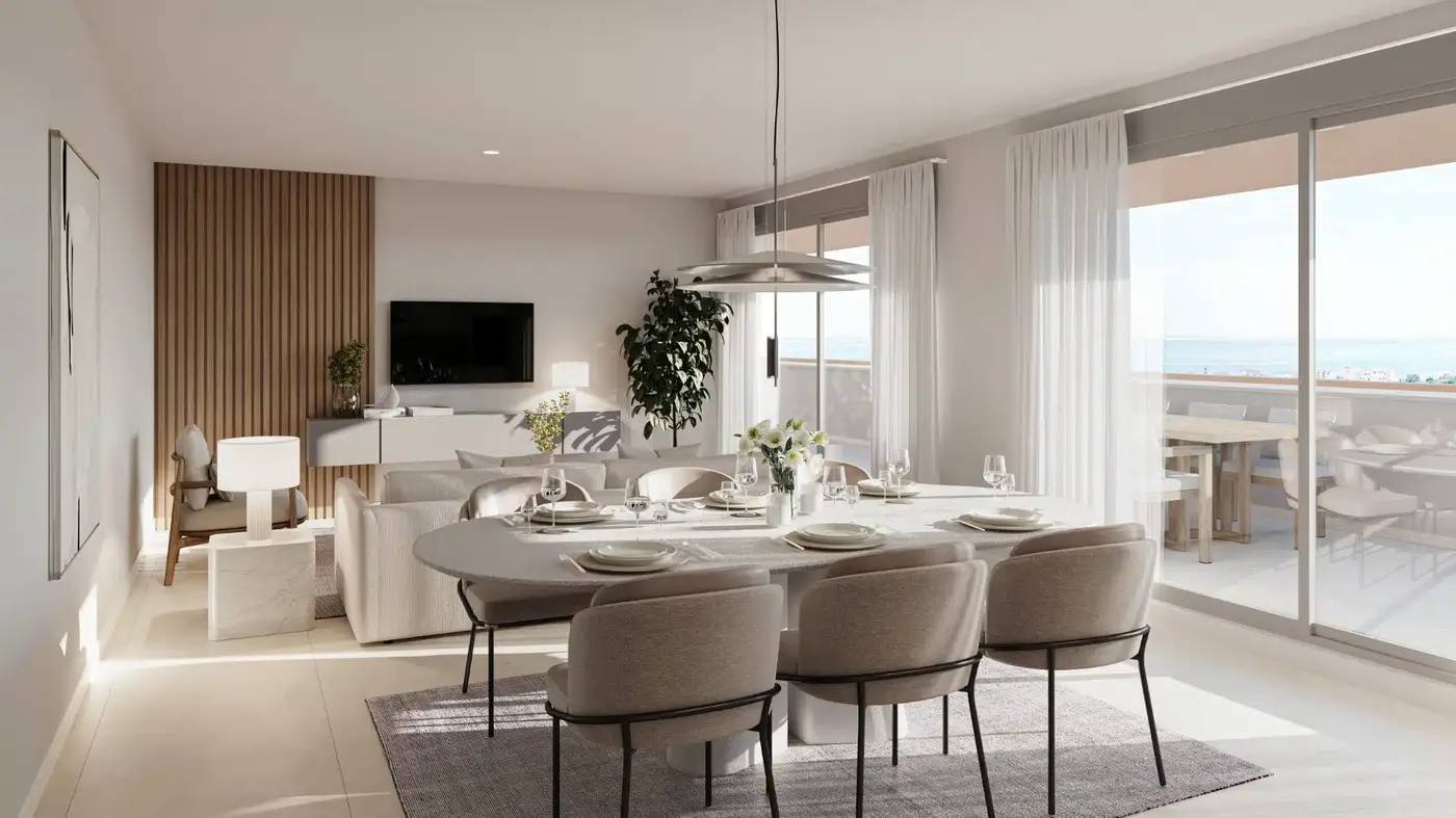 Apartamenty i Penthousy z Panoramicznym Widokiem na Morze w Esteponie — Estepona, Hiszpania (zdjęcie 3 z 14)