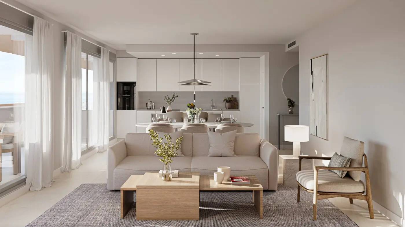 Apartamenty i Penthousy z Panoramicznym Widokiem na Morze w Esteponie — Estepona, Hiszpania (zdjęcie 6 z 14)
