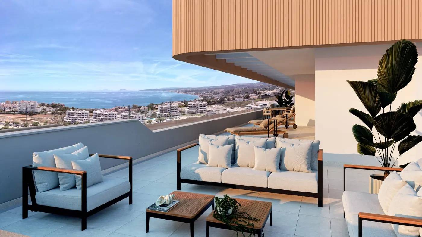 Apartamenty i Penthousy z Panoramicznym Widokiem na Morze w Esteponie — Estepona, Hiszpania