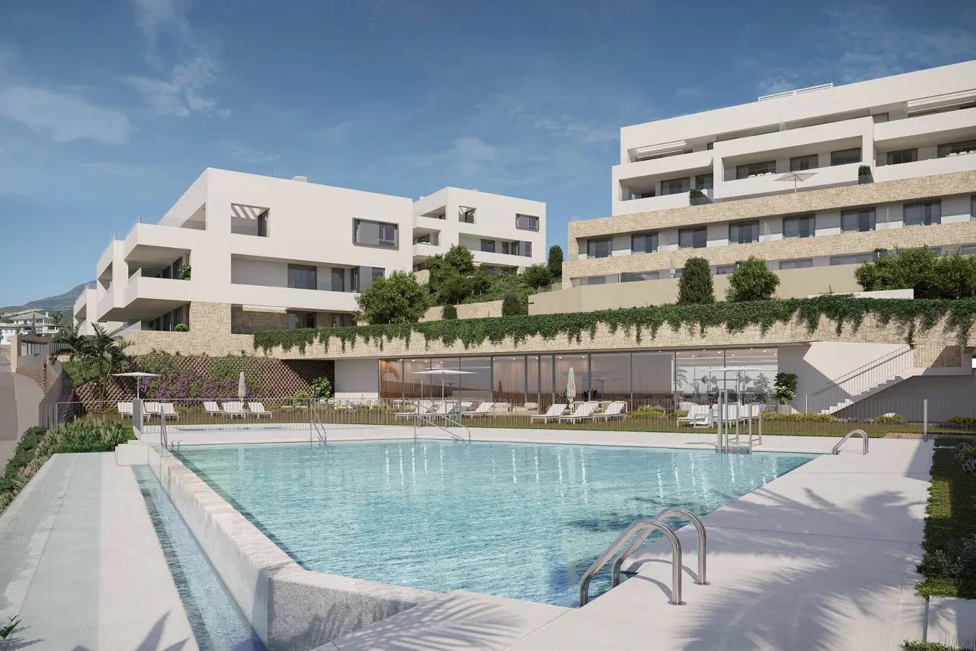 Apartamenty z Panoramicznym Widokiem na Morze w Esteponie – Zenity Azure — Estepona, Hiszpania