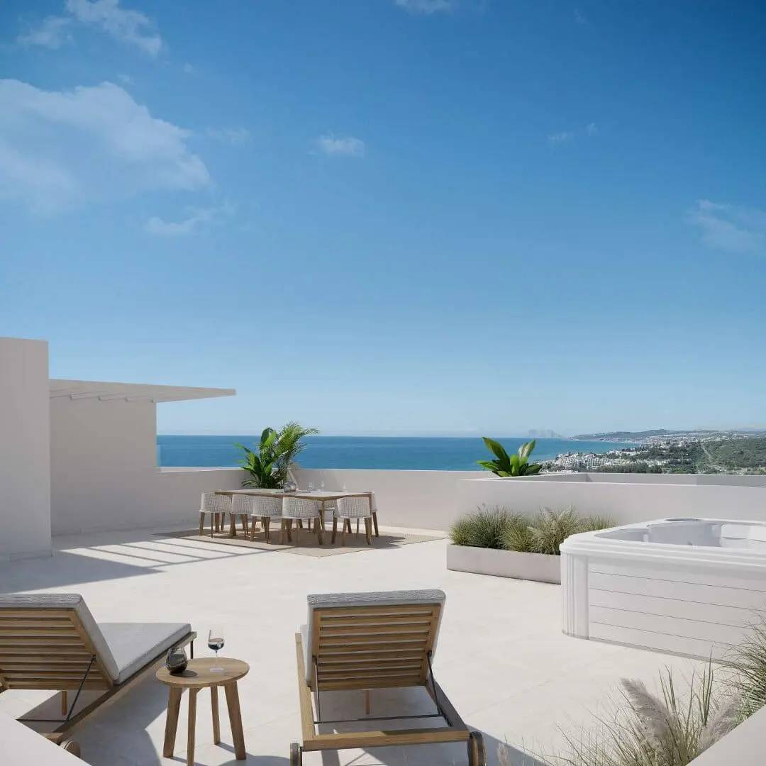 Apartamenty z Panoramicznym Widokiem na Morze w Esteponie – Zenity Azure — Estepona, Hiszpania (zdjęcie 8 z 10)