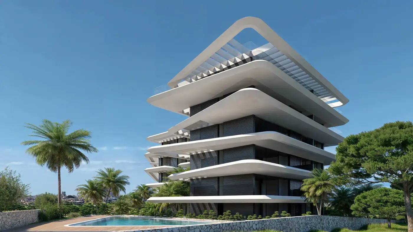 Nowoczesne Apartamenty z Panoramicznym Widokiem na Morze w Esteponie – Las Mesas Blue Horizon — Estepona, Hiszpania (zdjęcie 7 z 10)
