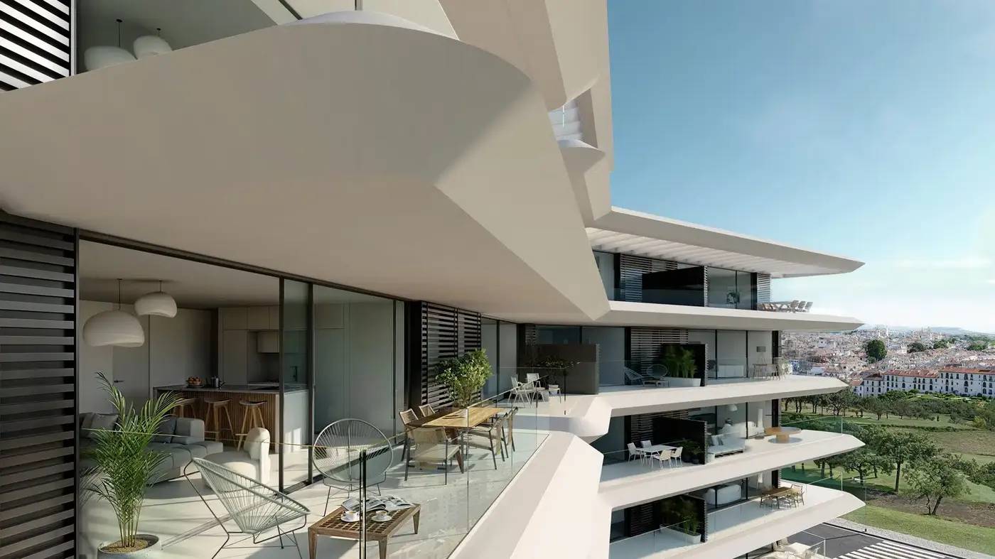 Nowoczesne Apartamenty z Panoramicznym Widokiem na Morze w Esteponie – Las Mesas Blue Horizon — Estepona, Hiszpania (zdjęcie 9 z 10)