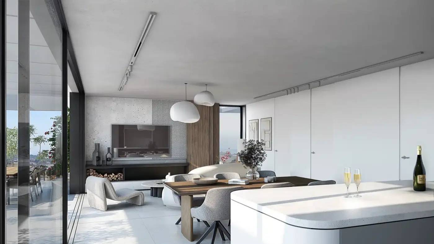 Nowoczesne Apartamenty z Panoramicznym Widokiem na Morze w Esteponie – Las Mesas Blue Horizon — Estepona, Hiszpania (zdjęcie 10 z 10)