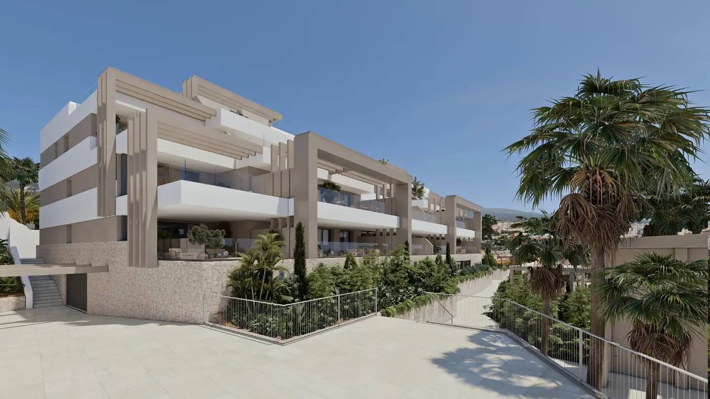 Butikowe Apartamenty z Widokiem na Morze i Gibraltar w Sercu Estepony – Las Mesas Infinity Homes — Estepona, Hiszpania (zdjęcie 4 z 10)