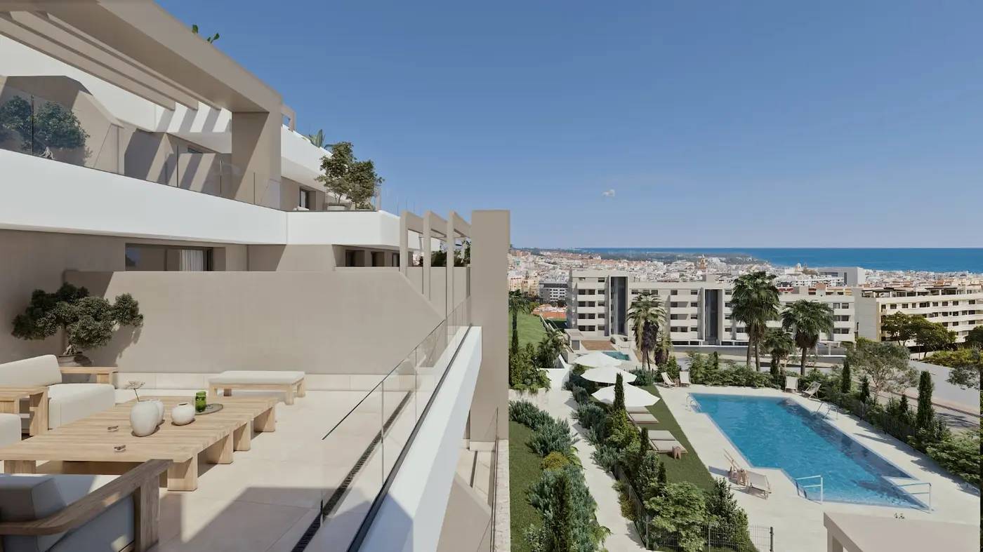Butikowe Apartamenty z Widokiem na Morze i Gibraltar w Sercu Estepony – Las Mesas Infinity Homes — Estepona, Hiszpania (zdjęcie 10 z 10)