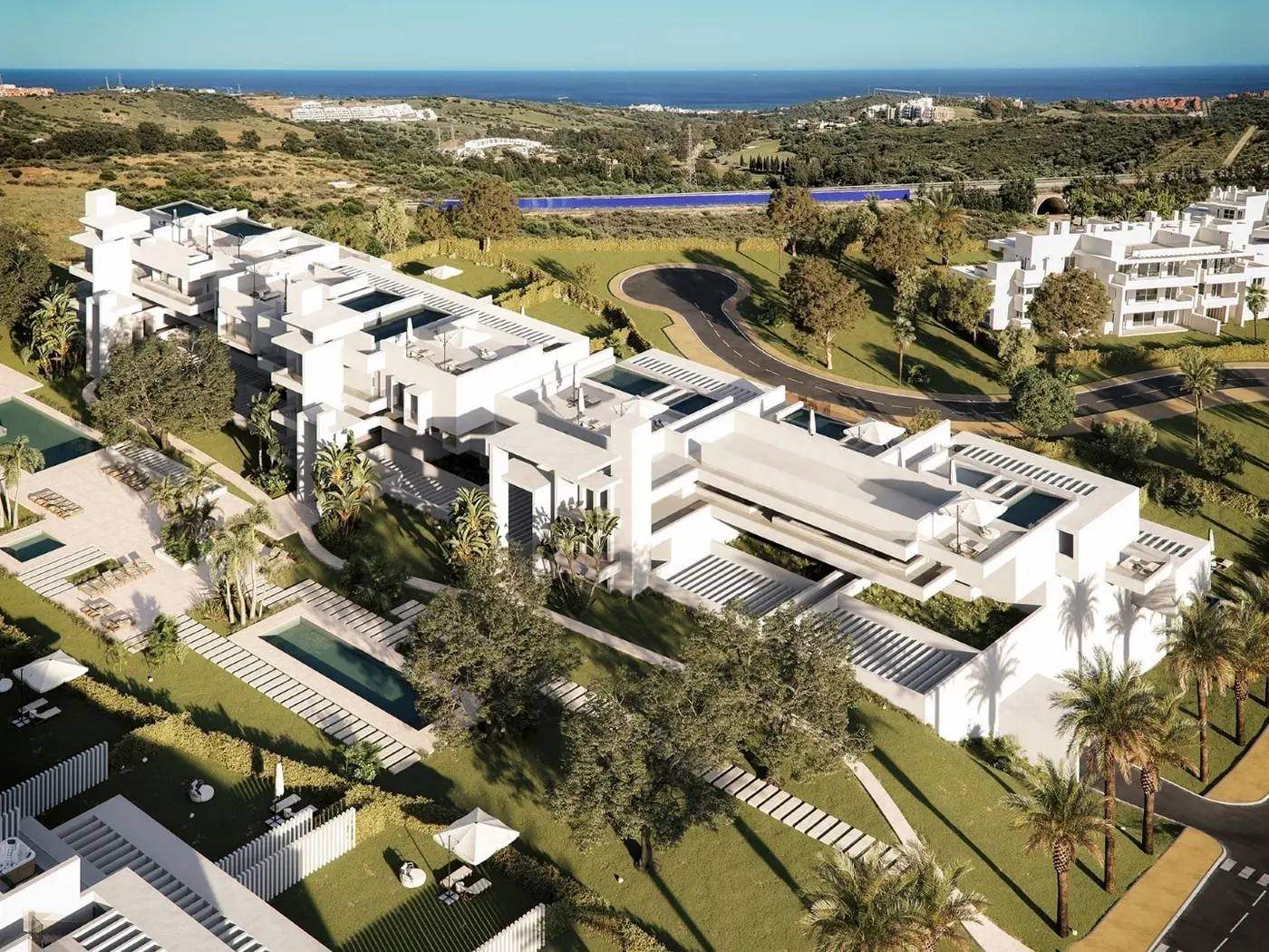 Luksusowe Apartamenty przy Lagunie Alcazaba z Dostępem do Sportów Wodnych – The Place, Casares — Casares, Hiszpania (zdjęcie 3 z 10)
