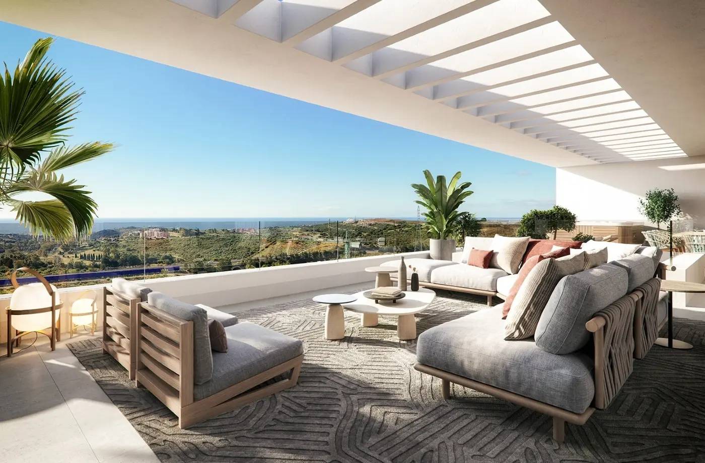Luksusowe Apartamenty przy Lagunie Alcazaba z Dostępem do Sportów Wodnych – The Place, Casares — Casares, Hiszpania