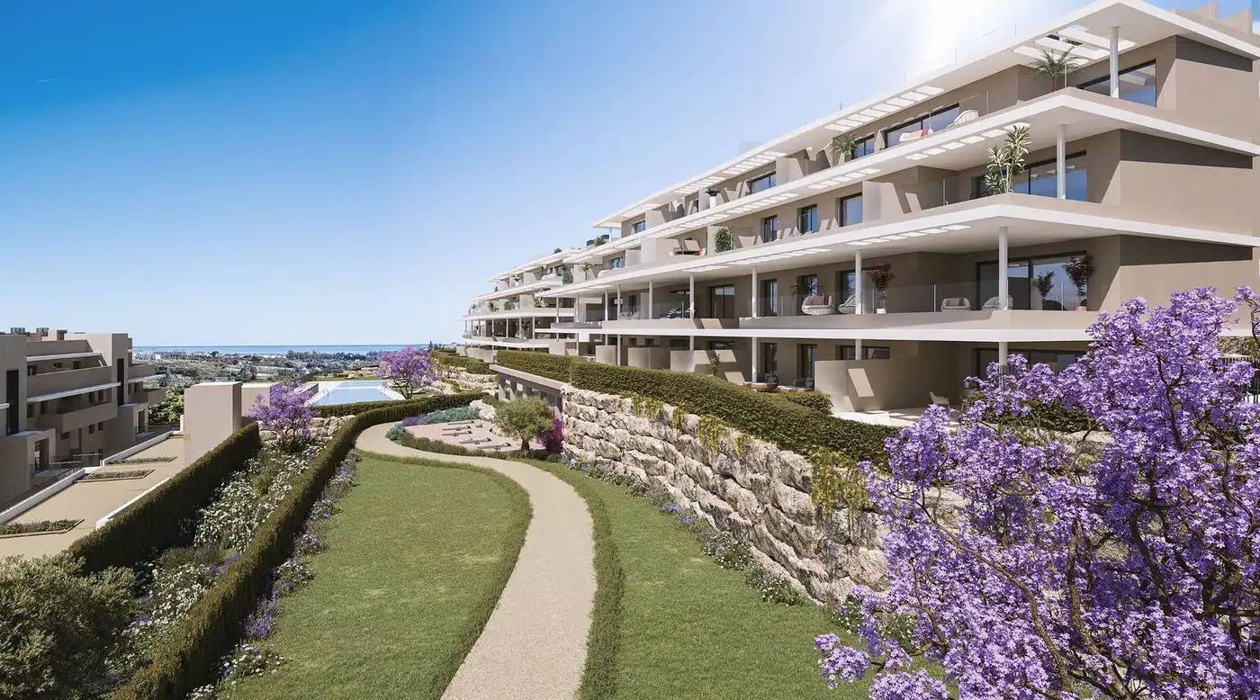 Nowoczesne Apartamenty i Penthouse'y z Panoramicznym Widokiem na Morze na New Golden Mile – Capri II, Estepona — Estepona, Hiszpania (zdjęcie 3 z 10)