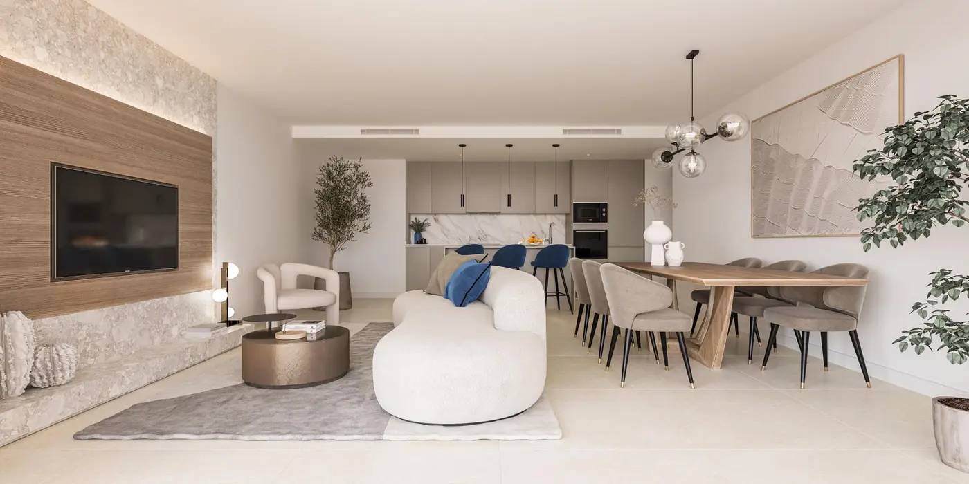 Nowoczesne Apartamenty i Penthouse'y z Panoramicznym Widokiem na Morze na New Golden Mile – Capri II, Estepona — Estepona, Hiszpania (zdjęcie 10 z 10)