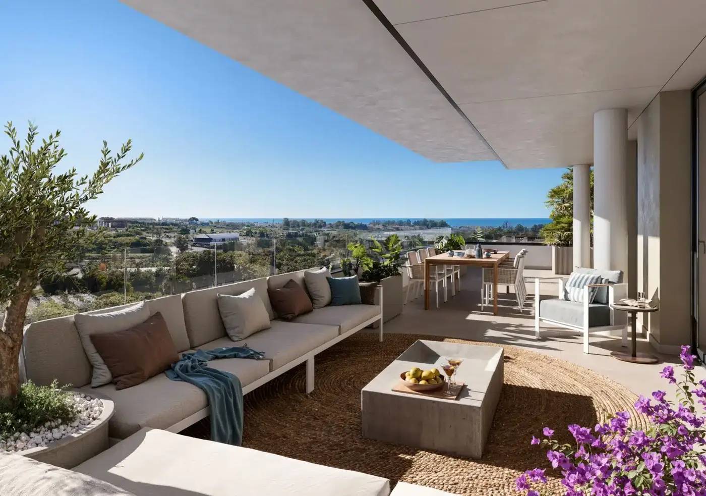 Nowoczesne Apartamenty z Tarasami i Basenem Infinity na New Golden Mile – Unelma, Estepona — Estepona, Hiszpania (zdjęcie 6 z 13)
