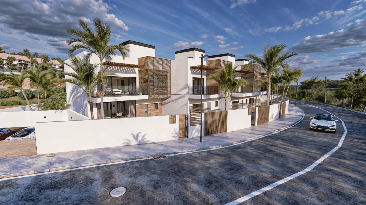 Ekskluzywne Szeregowce z Prywatnymi Basenami na Pierwszej Linii Golfa – Oasis, Estepona Golf — Estepona, Hiszpania (zdjęcie 10 z 10)