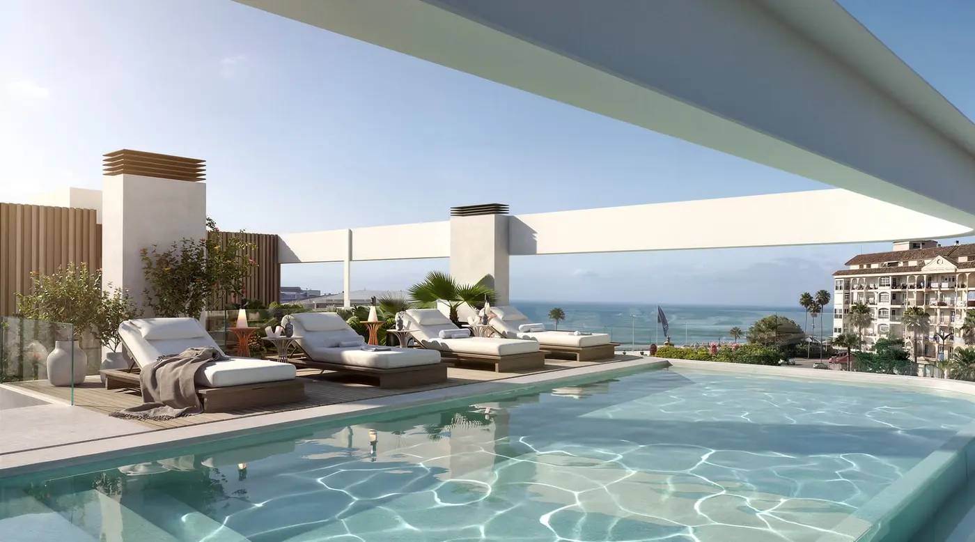 Butikowe Apartamenty i Penthouse z Prywatnym Basenem w Centrum Estepony – San Lorenzo 52 — Estepona, Hiszpania