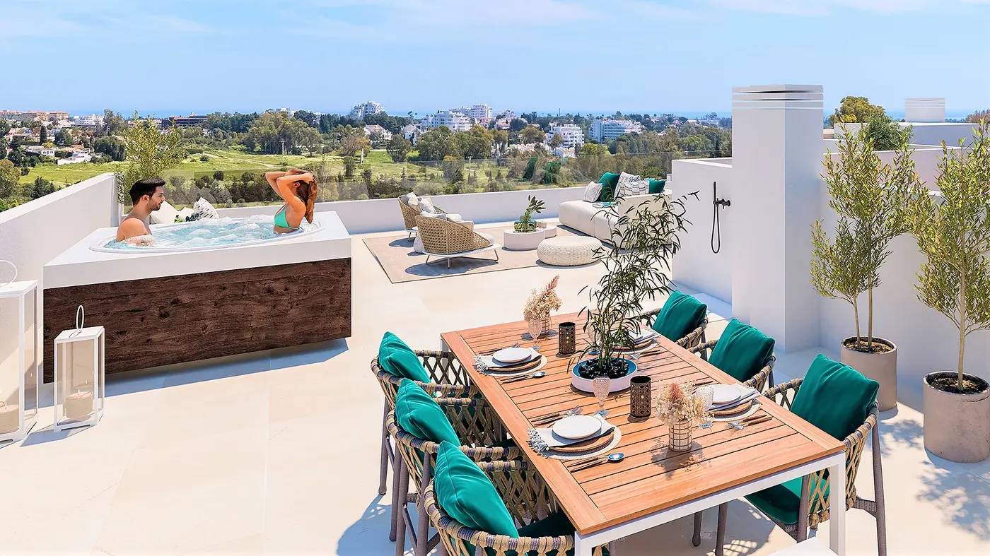 Luksusowe Apartamenty i Penthouse'y z Widokiem na Morze w Prestiżowej Atalaya – Estepona — Estepona, Hiszpania (zdjęcie 6 z 10)