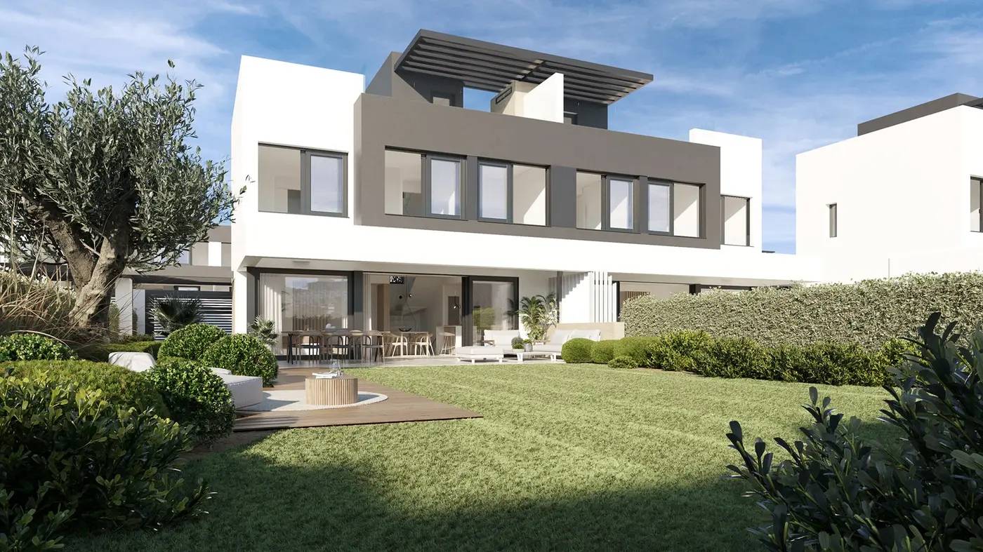 Bliźniacze Wille z Solarium i Widokiem na Morze przy Polu Golfowym – Serene Atalaya, Estepona — Estepona, Hiszpania (zdjęcie 4 z 10)