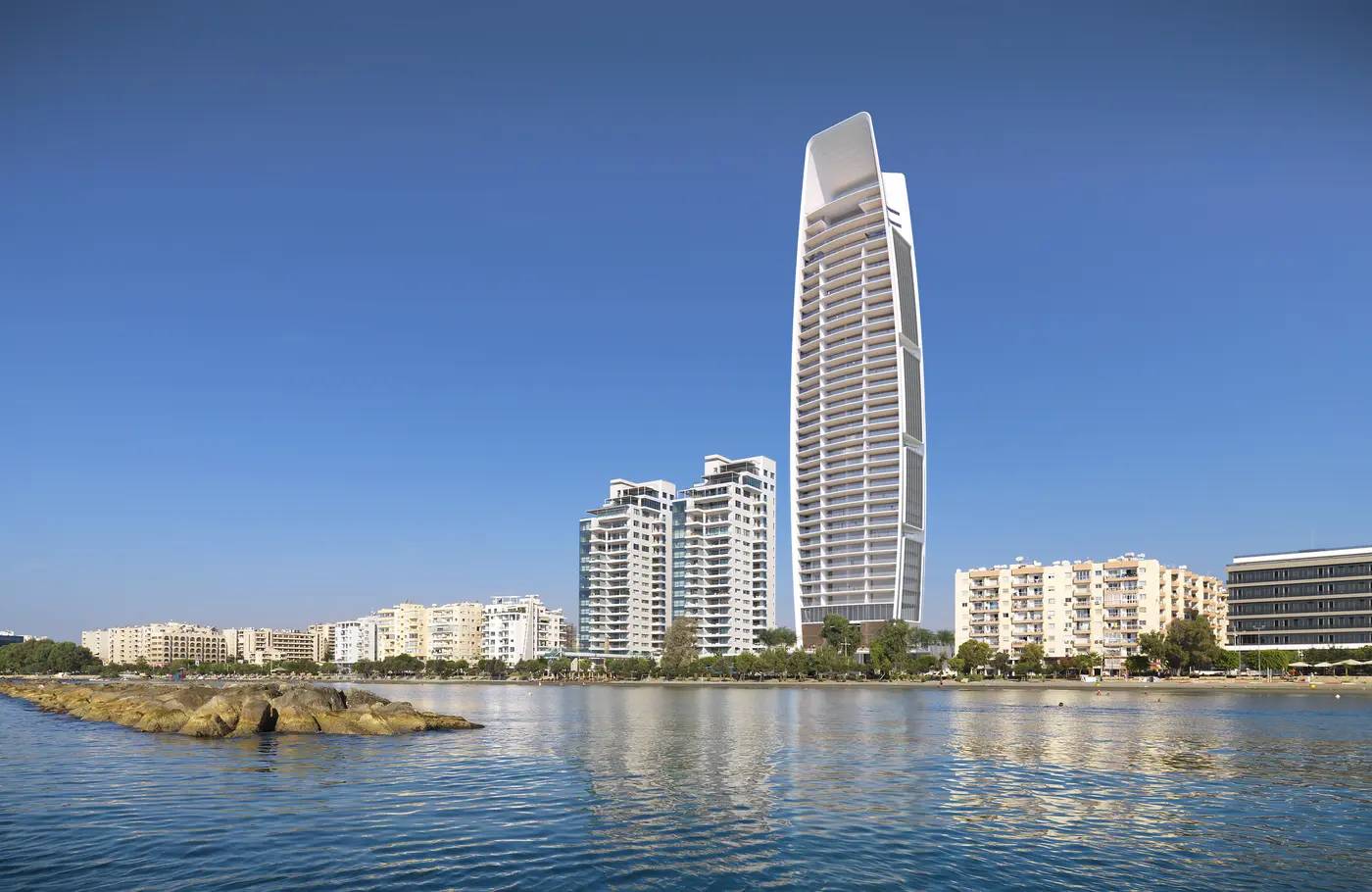 Ekskluzywne Apartamenty i Dupleksy w Najwyższym Nadmorskim Wieżowcu – Limassol — Limassol, Cypr Południowy