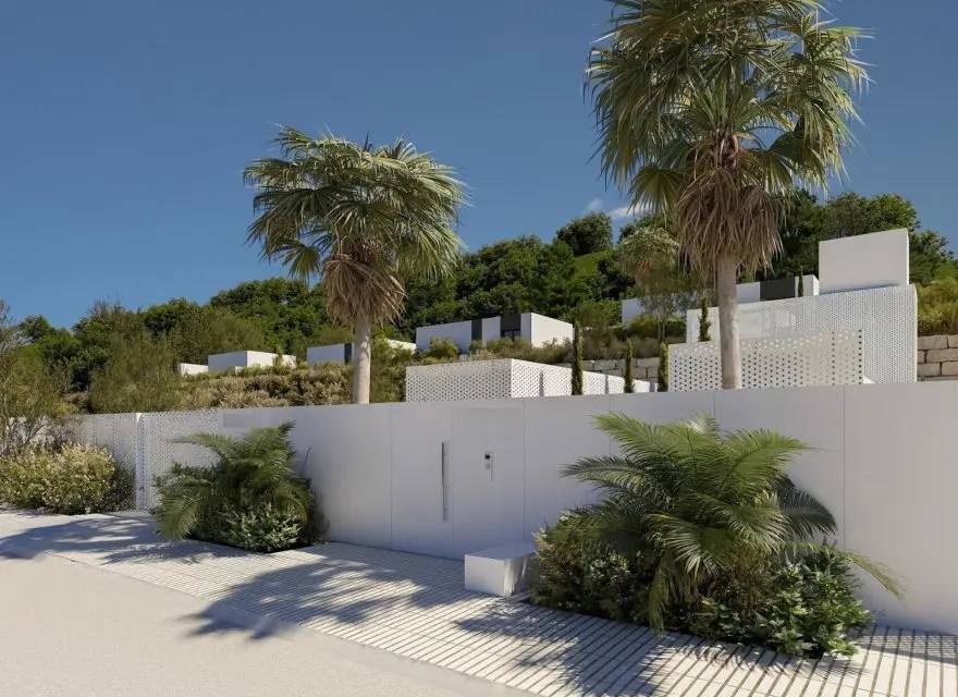 Nowoczesne Wille z Prywatnymi Ogrodami między Morzem a Górami — Albir, Hiszpania (zdjęcie 2 z 15)
