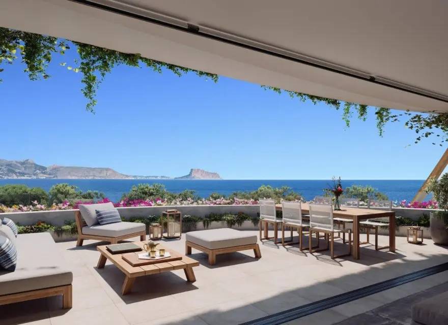 Luksusowe Apartamenty z Widokiem na Morze, 200 m od Plaży w Albir — Albir, Hiszpania (zdjęcie 4 z 15)